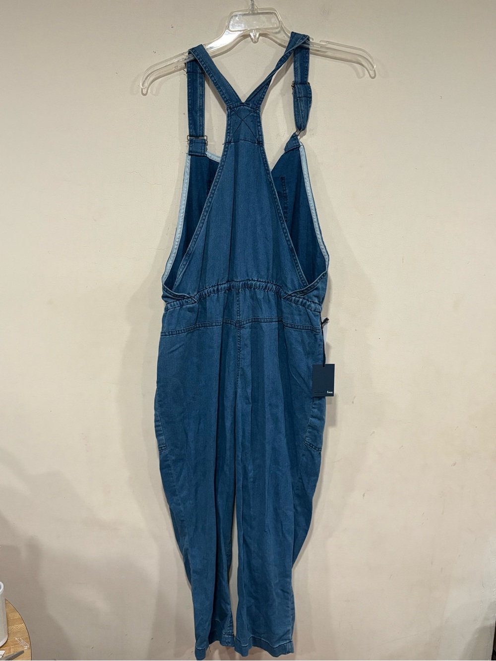 NWT Wilfred Free Valetta Overalls Romper Jumpsuit indigo size medium - Picture 4 of 9